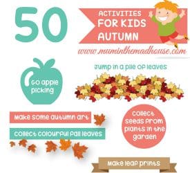 50 Autumn Activities for Kids