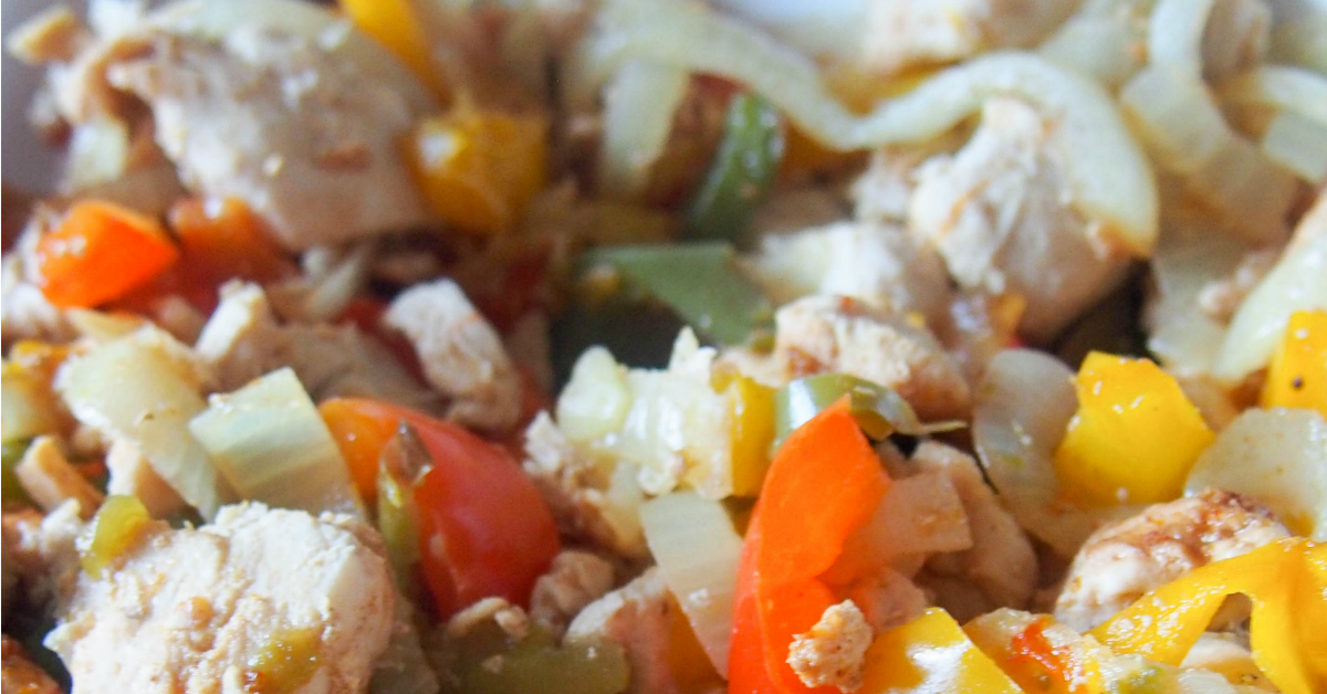 Chicken Fajita Wraps facebook