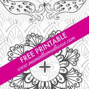 Art Therapy Buddhism colouring page