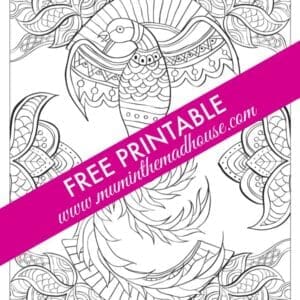 Art Therapy Mayas and Aztecs colouring page to Download
