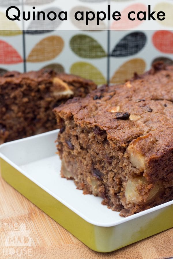 Quinoa apple cake