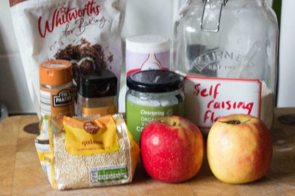 Quinoa apple cake