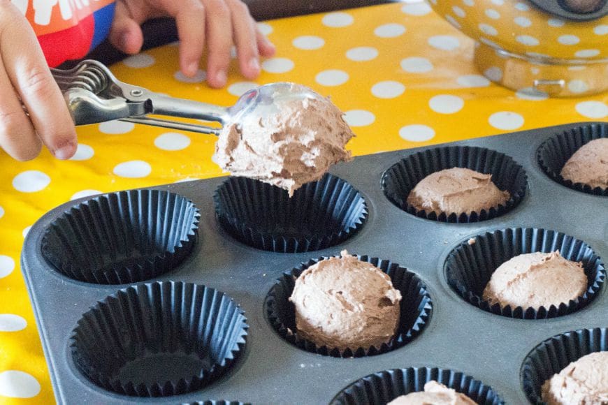 Spider Web Cupcakes