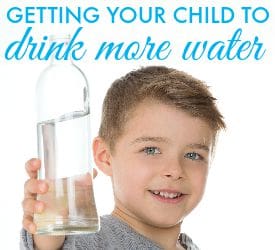 getting your child to drink more water