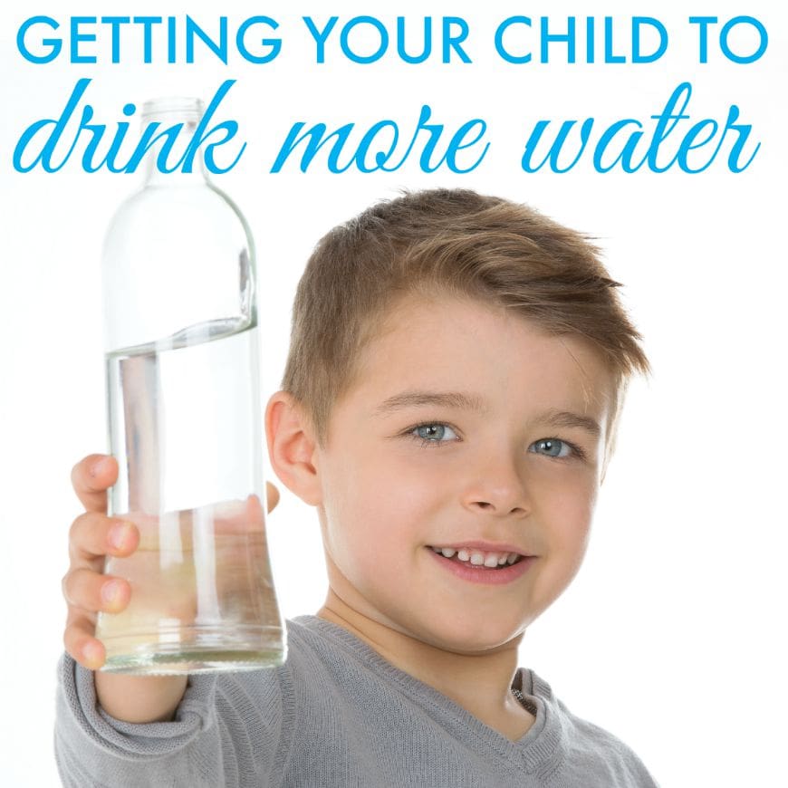 getting your child to drink more water