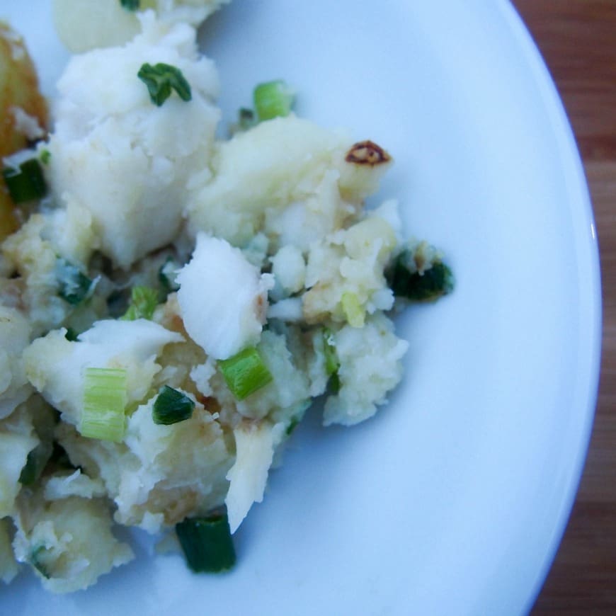 Cod and Potato Hash