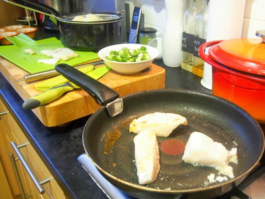 Cod and Potato Hash