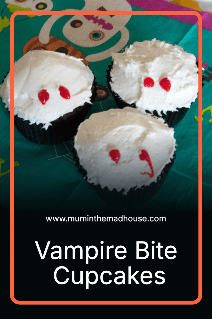 Looking for a fun Halloween treat to make with your kids? Try these Vampire Bite Cupcakes! Simple to decorate and delicious to eat, they’re a spook-tacular addition to your Halloween party or baking fun at home