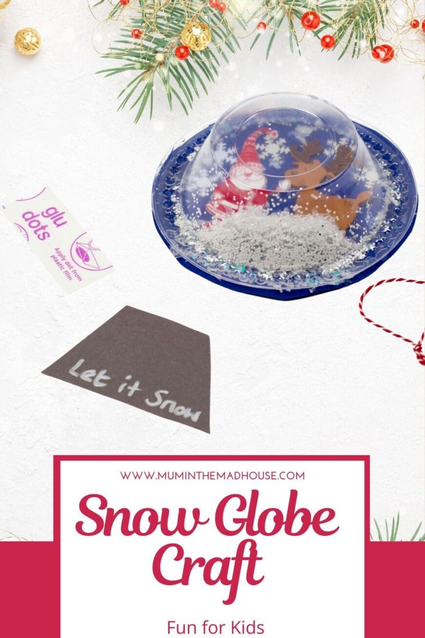 Create magical snow globe art with this easy winter craft for kids! Using simple plastic bowls, kids can make their own snow globe scenes to display all season long. Perfect for holiday fun and creativity!