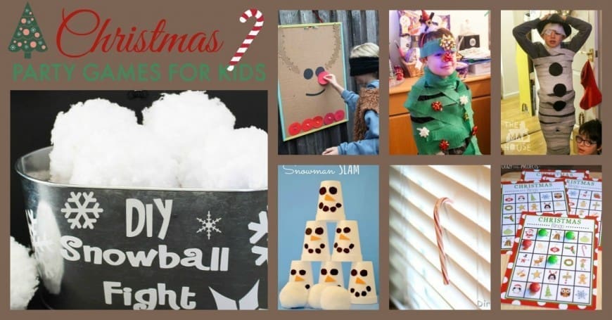 Fun Kids Christmas party games