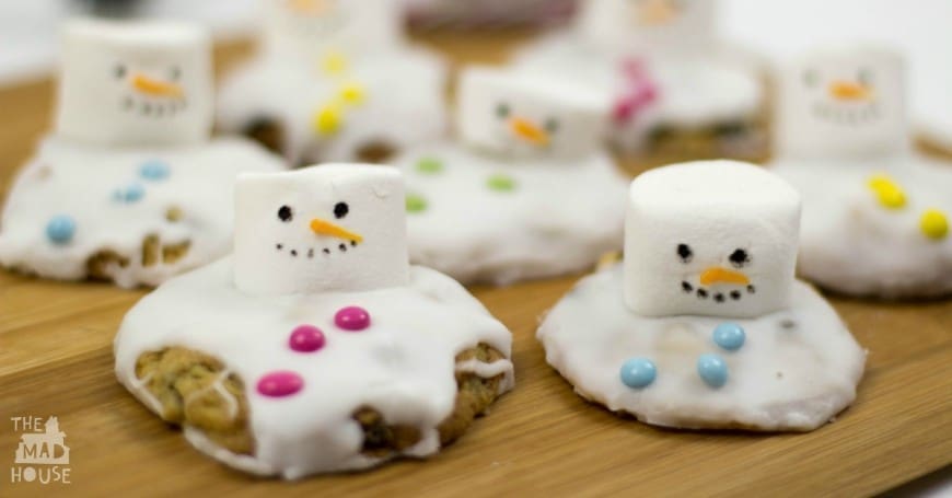 Melting Snowmen cookies