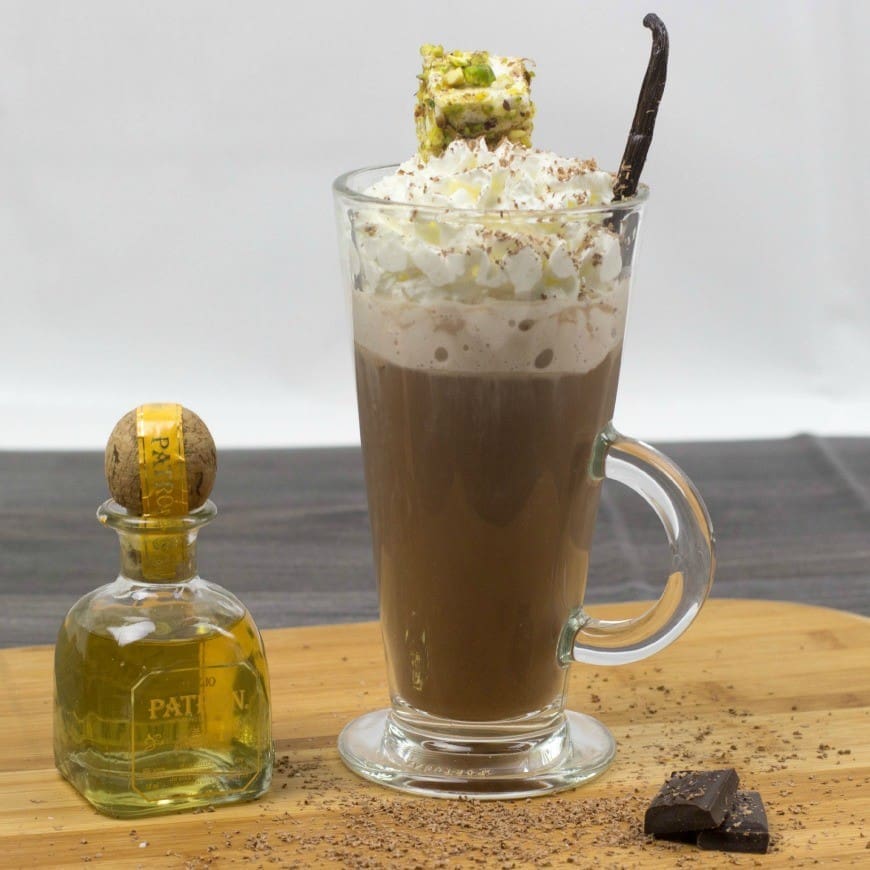 Spiked hot chocolate