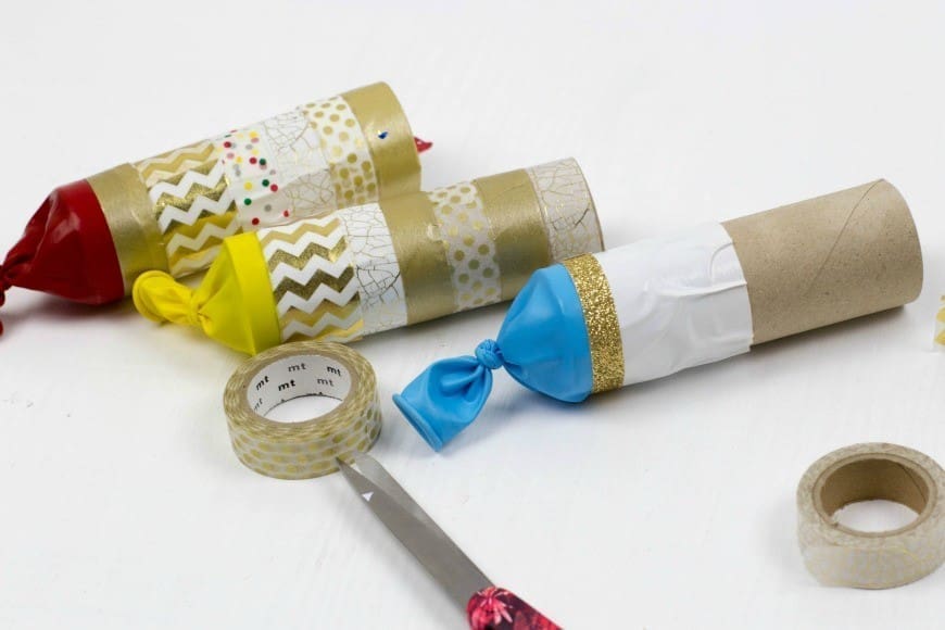 Toilet Roll Confetti Poppers