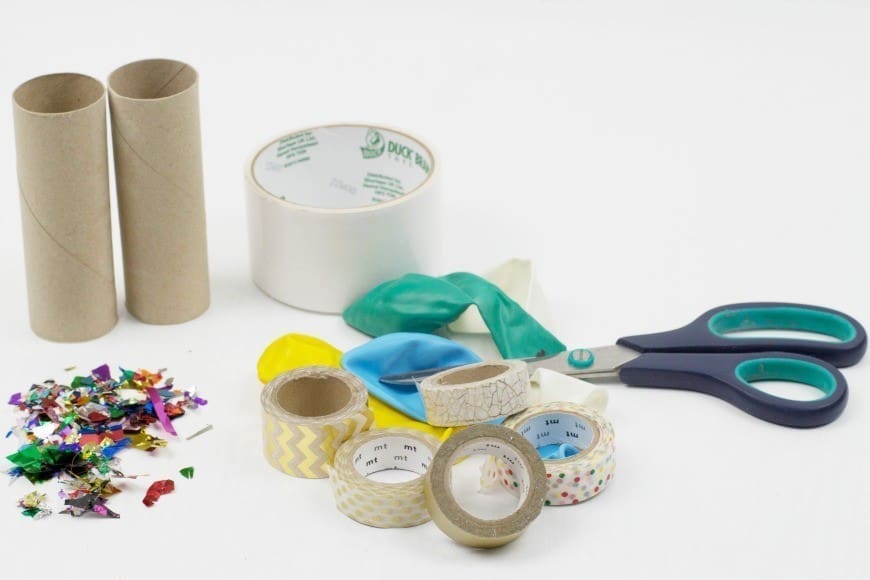 Toilet Roll Confetti Poppers