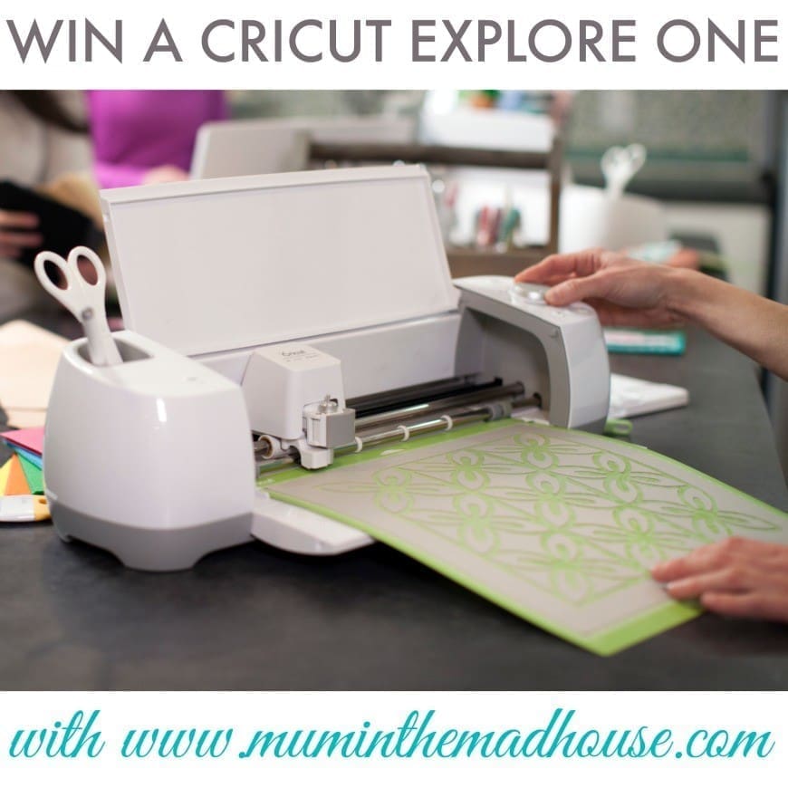 Win a cricut explore one