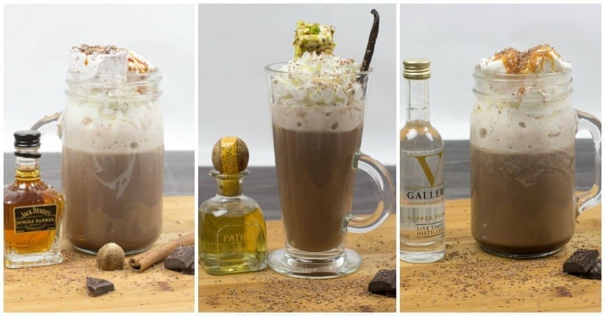 spiked hot chocolate