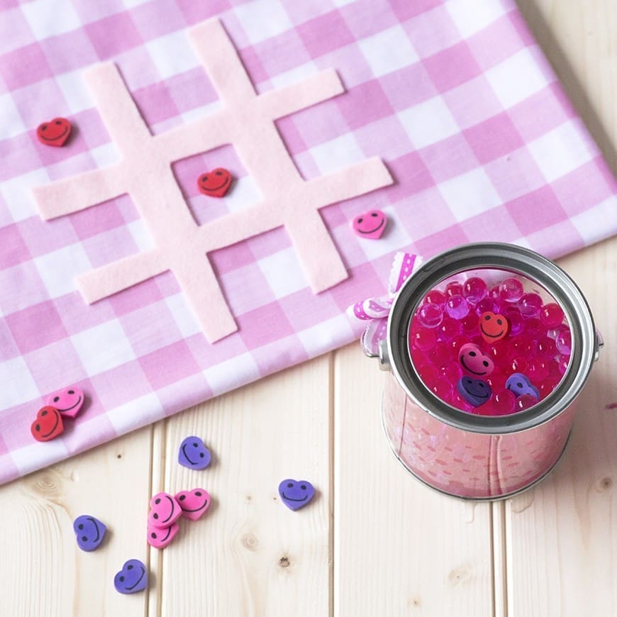Sensory Heart tic tac toe