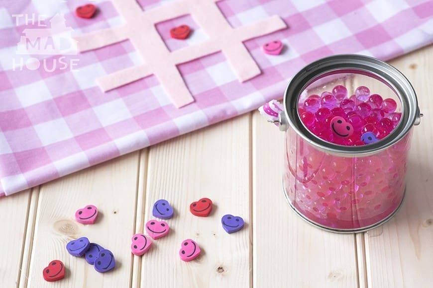 Sensory Heart tic tac toe