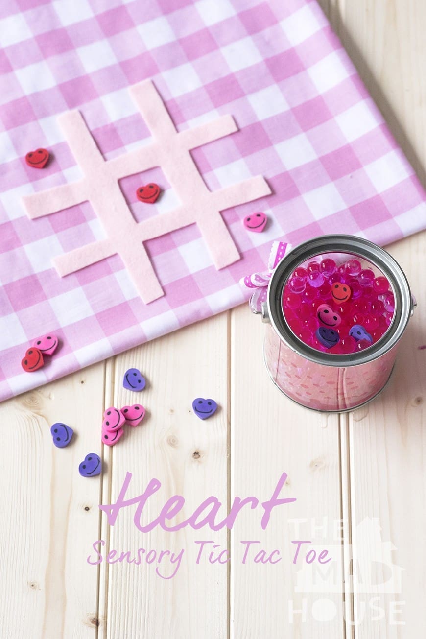 Sensory Heart tic tac toe
