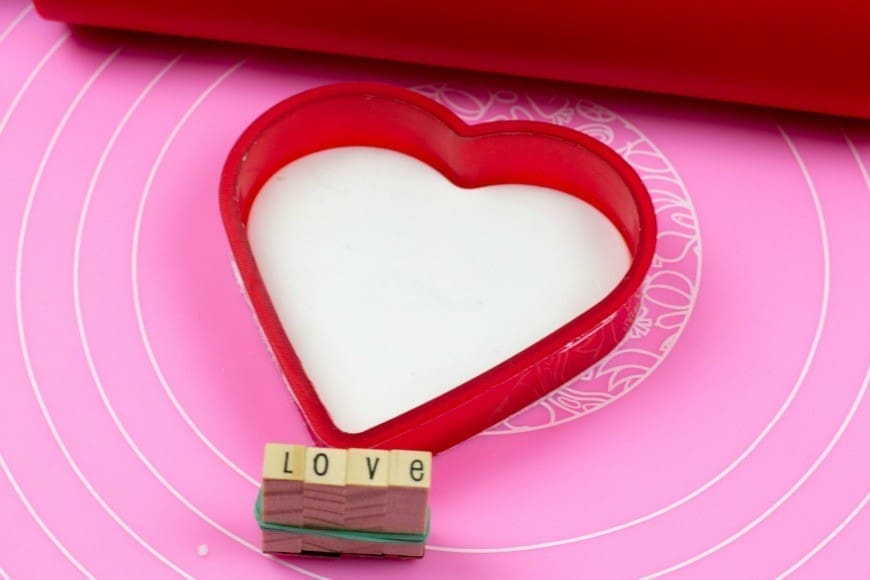 microwave heart shaped ring dish