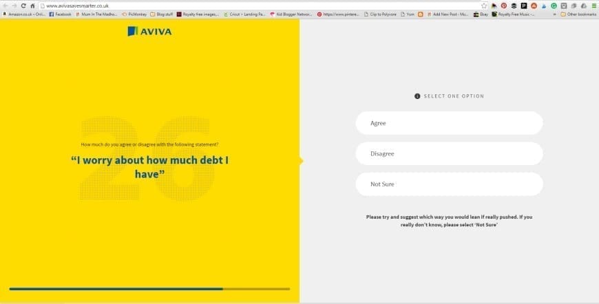 Aviva Financial Personality Tool 2