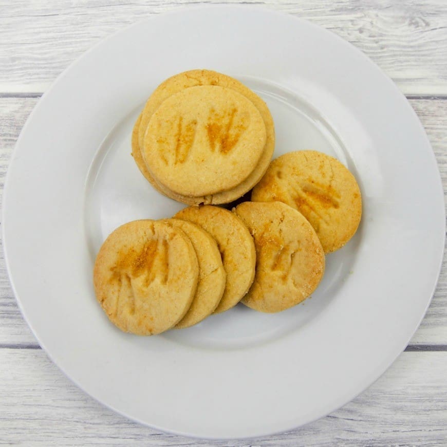 These Dinosaur footprint shortbread are super simple to make with kids and only have three ingredients.