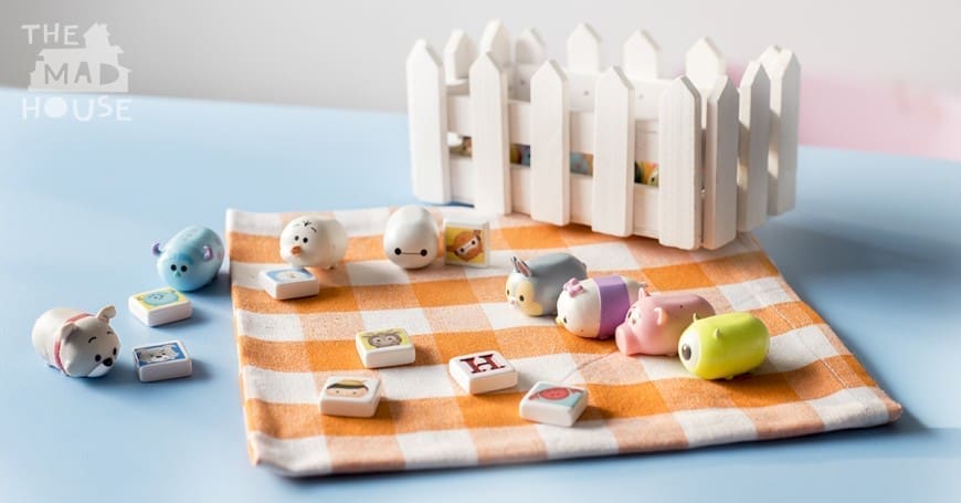 A fun simple DIY phonics game with Disney Tsum Tsums. This homemade kids phonics games is simple to put together using what you have at home and you can adjust it to use your child's favorite small toys such as Shopkins, fungus amungus. This is a super way to learn whilst playing.