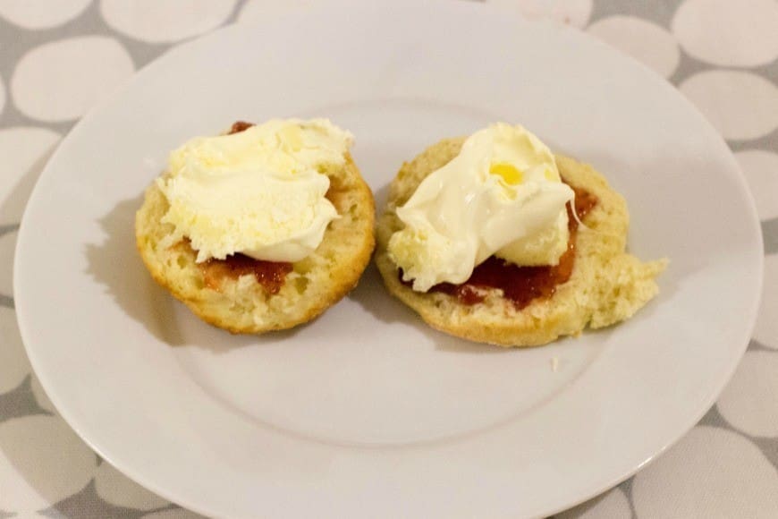 Lemonade scones - what! Scones made with lemonade. This simple recipe for scones using only three ingredients and tastes delicious. It is perfect for cooking with kids and is fun too. 