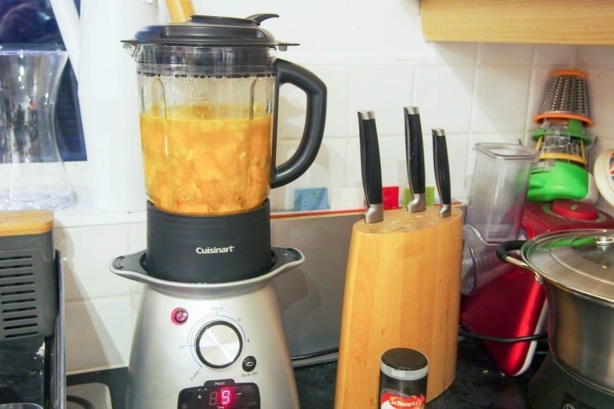 Gently spiced butternut soup. This recipe if perfect for cooking with kids and is a delicious and simple soup. Help your children to develop valuable life skills and expand their plate with this spiced butternut soup. 