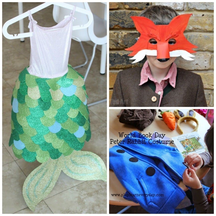 Celebrate World Book Day with these simple DIY World Book Day Costume ideas. There is something for kids of all ages. Over 15 amazing DIY costume ideas perfect for school dressing up day. I adore #14