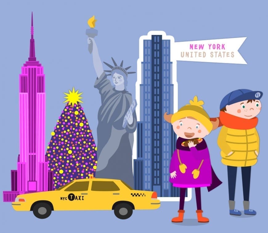 Backpack around the world with Fin & Lou. This fab interactive story book is a brilliant way for kids between three and five to learn about geography.