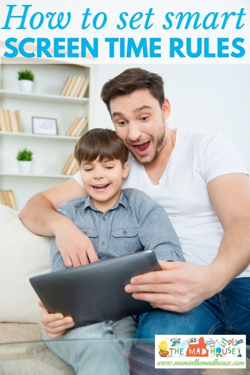 Smart screen time rules. How do you moderate or set rules regarding technology with your children? Here are some fab, achievable rules that are great.