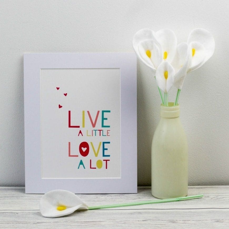 Cotton Pad Calla Lily Craft
