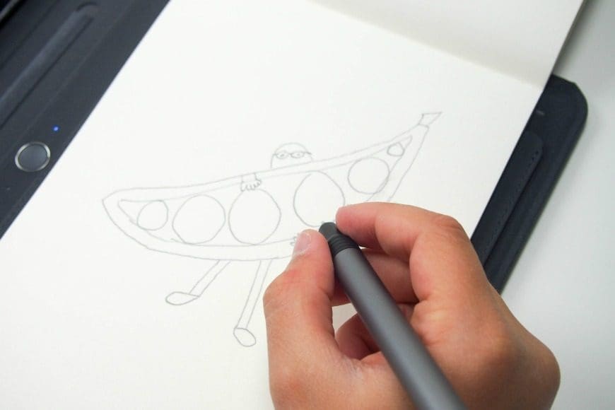 Make sure you wish your dad a hap-pea Father's Day with our Simple Father's Day Card designed by Maxi aged 11. Download, print and colour for free.