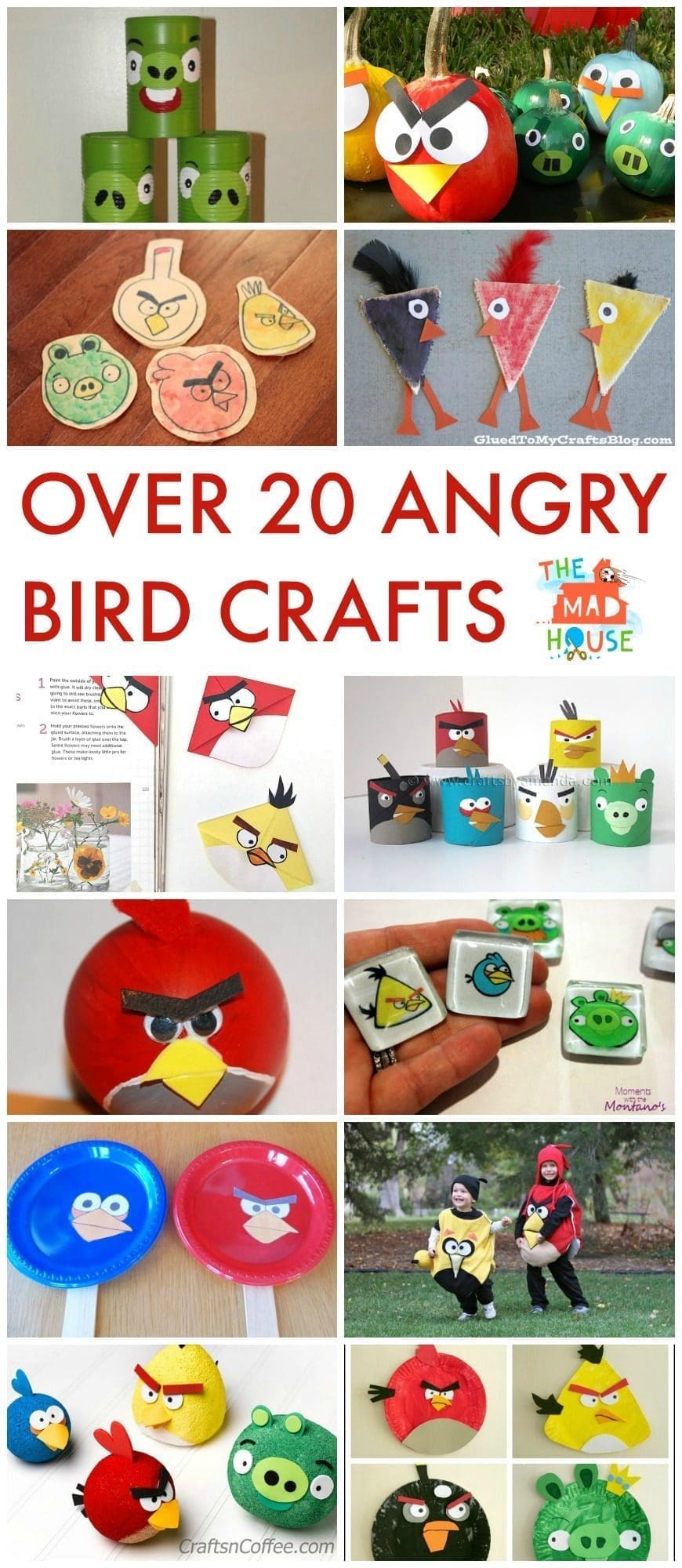 Over 20 Angry Birds Crafts and Activities for Kids