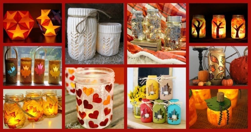 15 Fantastic Fall DIY Lanterns and Lights