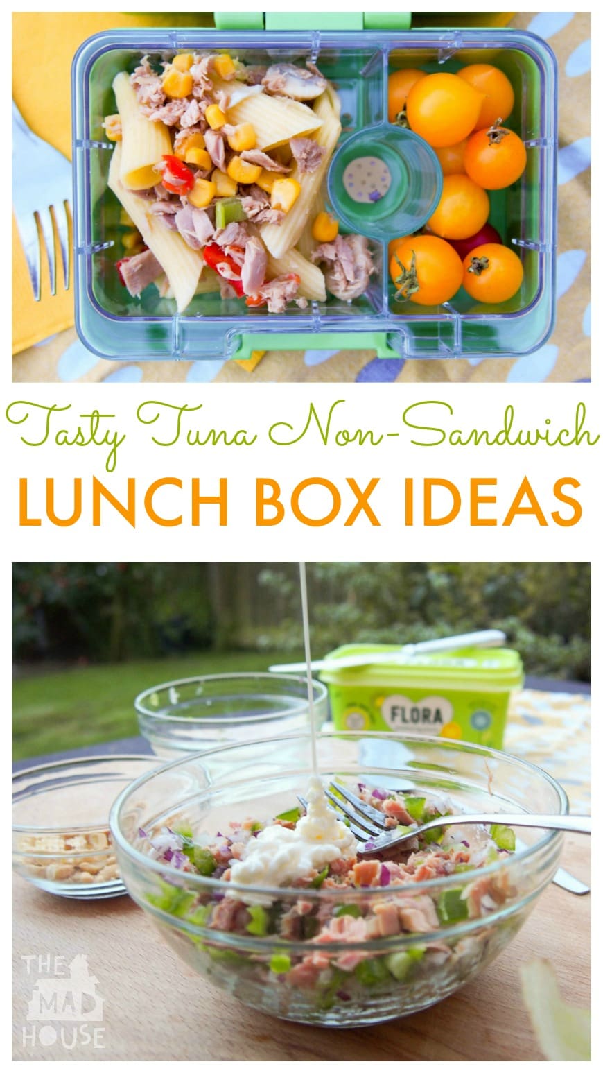 Tasty Tuna non-sandwich lunch box ideas