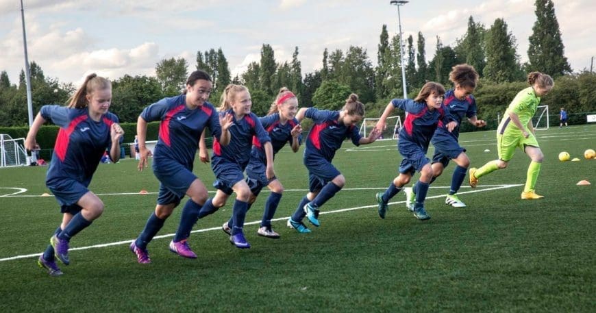 Football - Getting Girls in the Game
