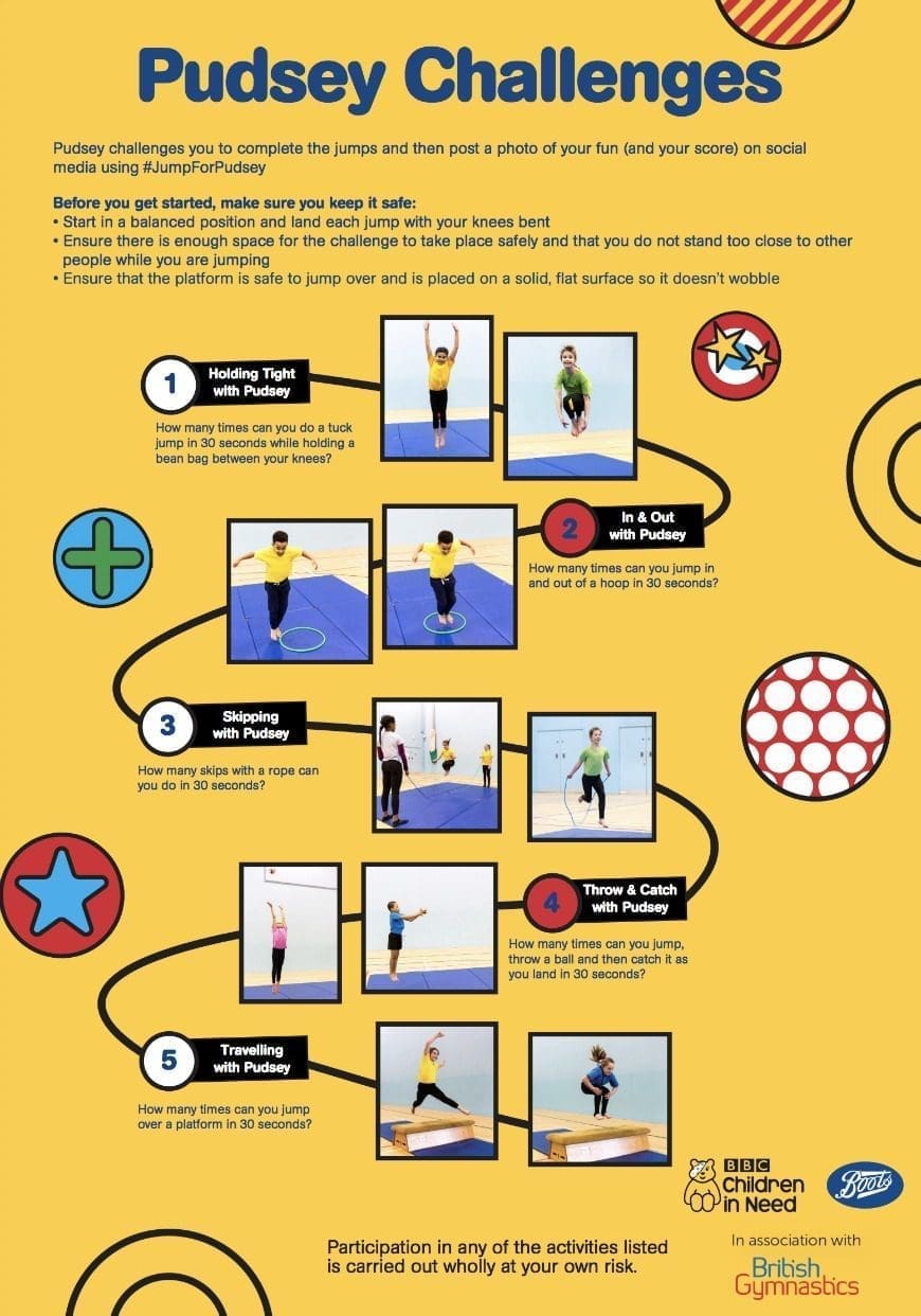 pudsey-challenges