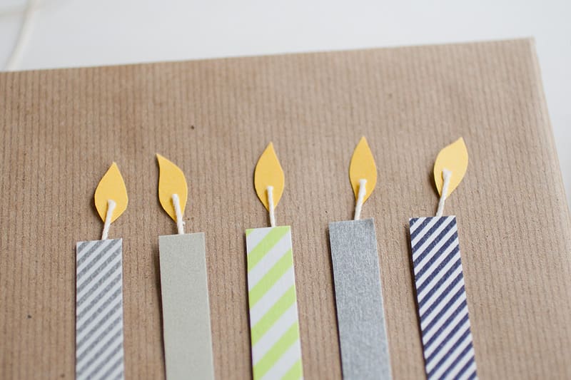There really is no limit to how you can use washi tape in gift-wrapping, here are five favourite washi tape gift wrap ideas for inspiration.