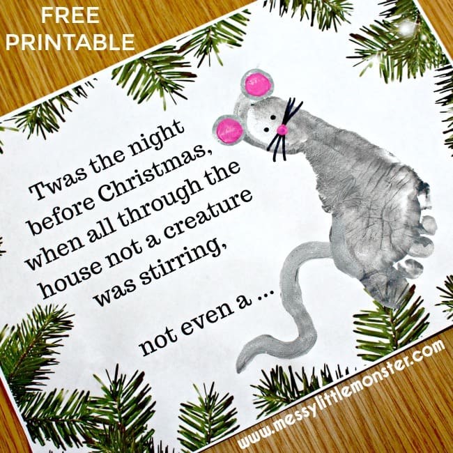 twas-the-night-before-christmas-craft-footprint-printable