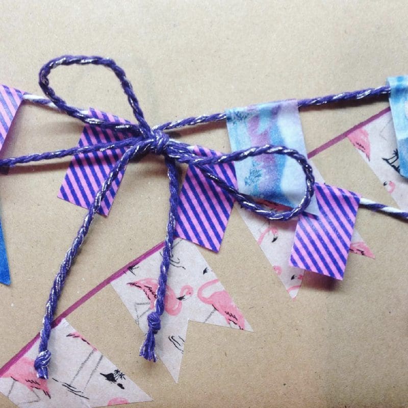 There really is no limit to how you can use washi tape in gift-wrapping, here are five favourite washi tape gift wrap ideas for inspiration.