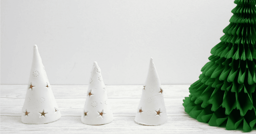 DIY Christmas Tree Luminaries