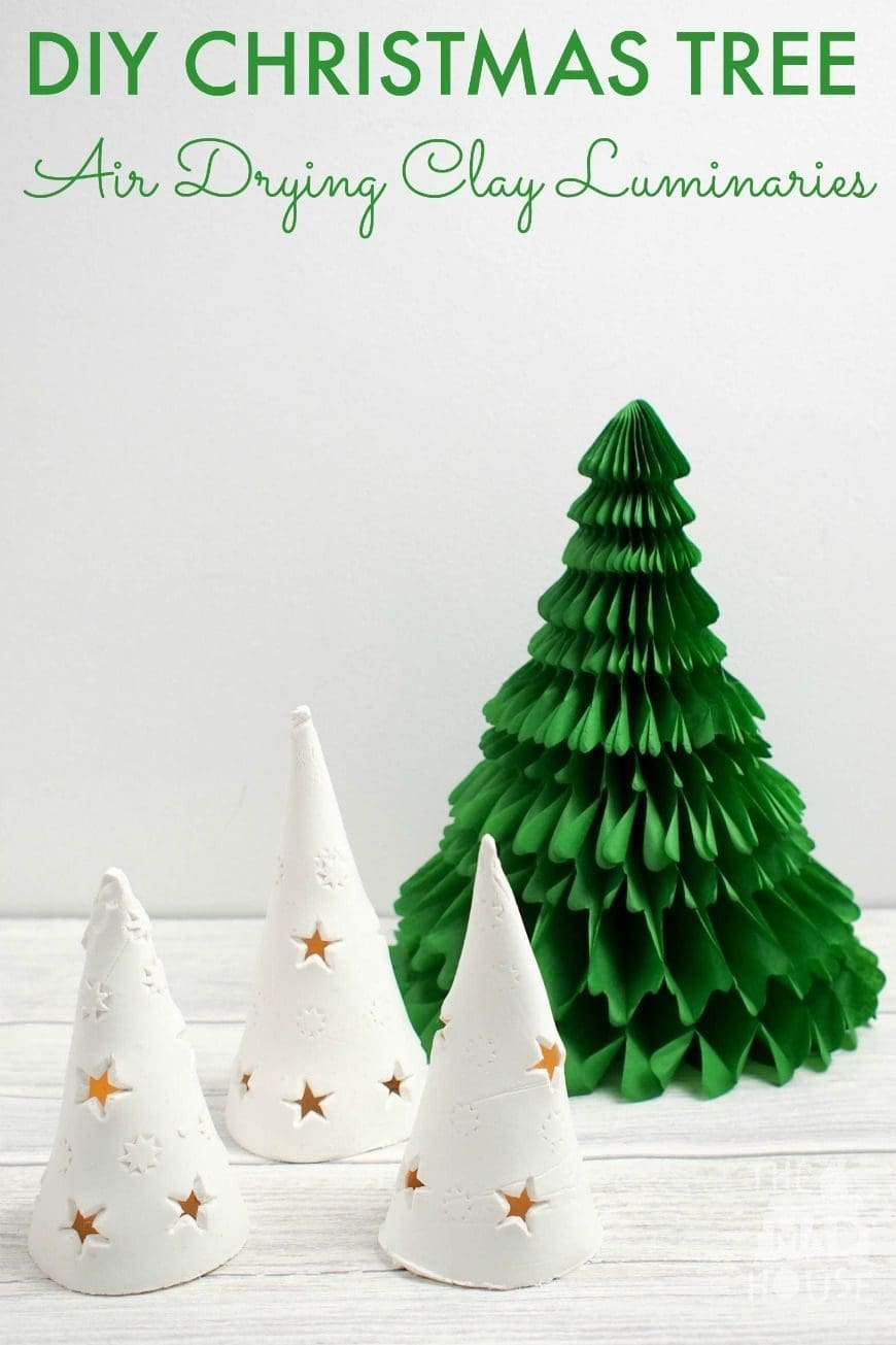 DIY Christmas Tree Luminaries