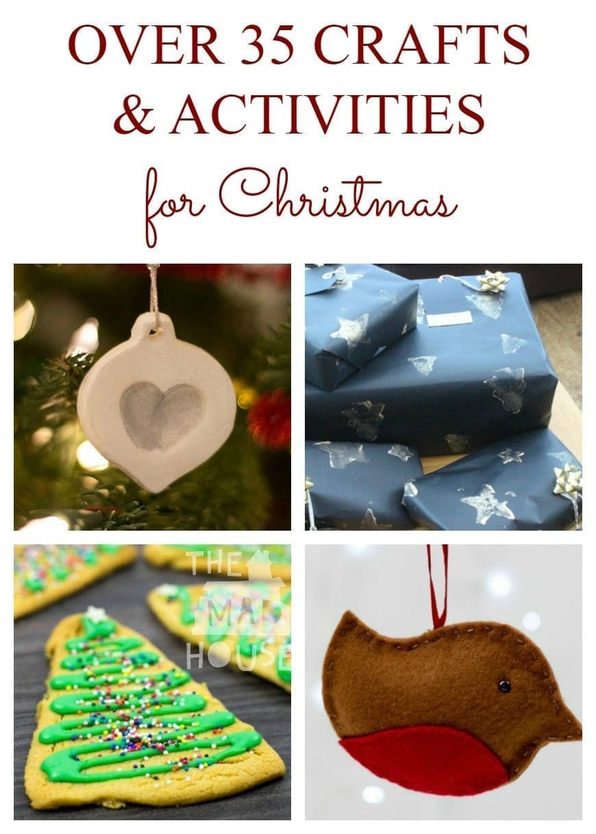 Over 35 Christmas Decorations, Crafts and Gifts Kids Can Make. Celebrate the festive season with these fantastic crafts and activities for the holidays. 
