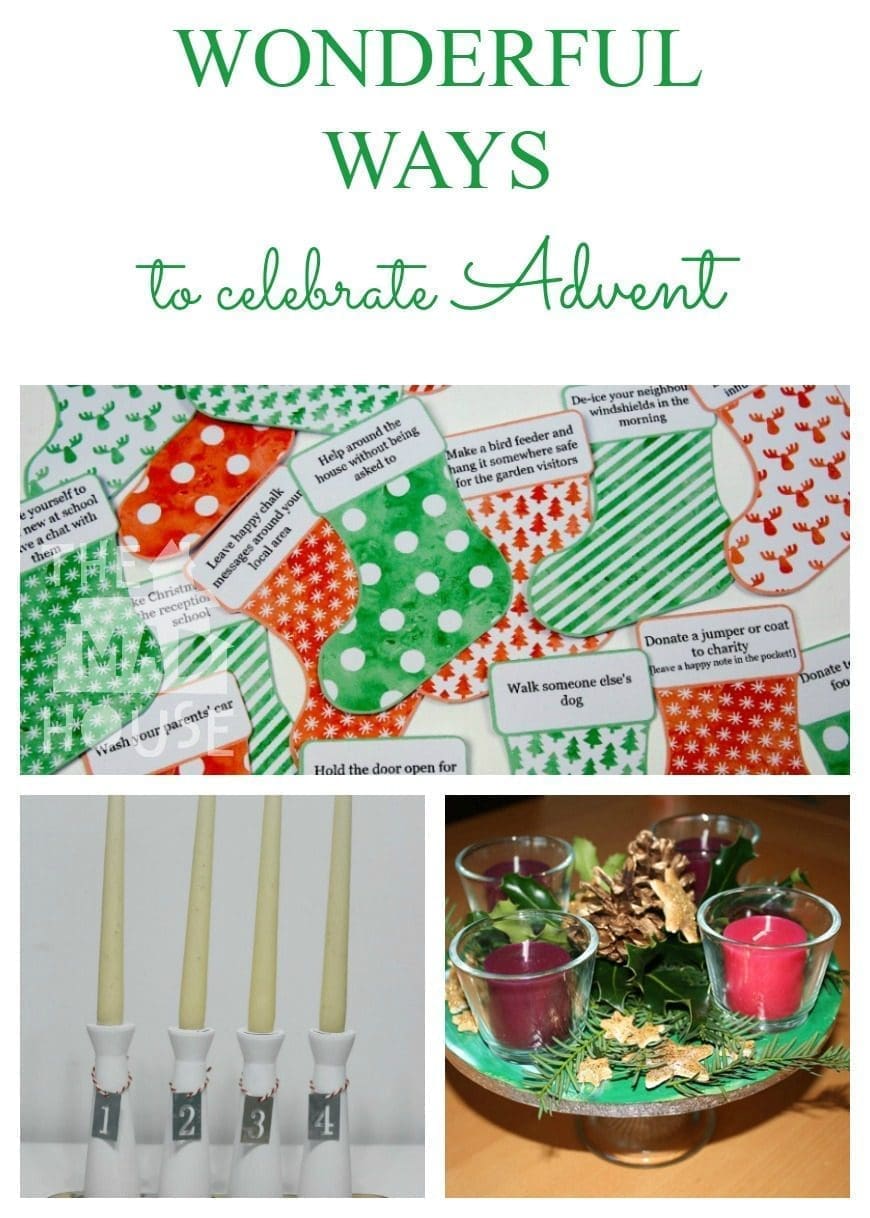 Ways to make Advent meaningful. Make the lead up to Christmas a wonderful time for all the family with these simple ways to celebrate advent.