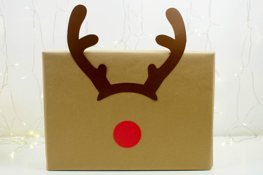 Christmas Wrapping Ideas for Brown Paper