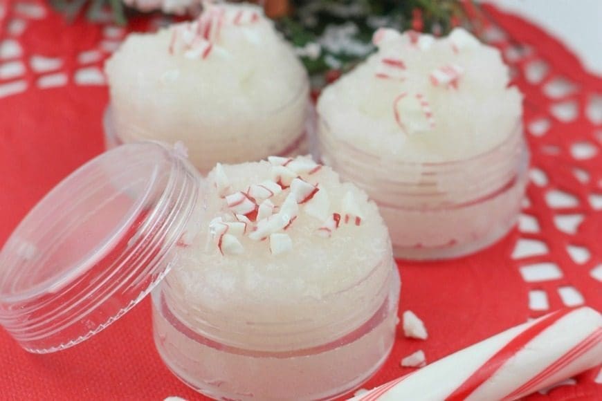 DIY Vanilla Peppermint Lip Scrub