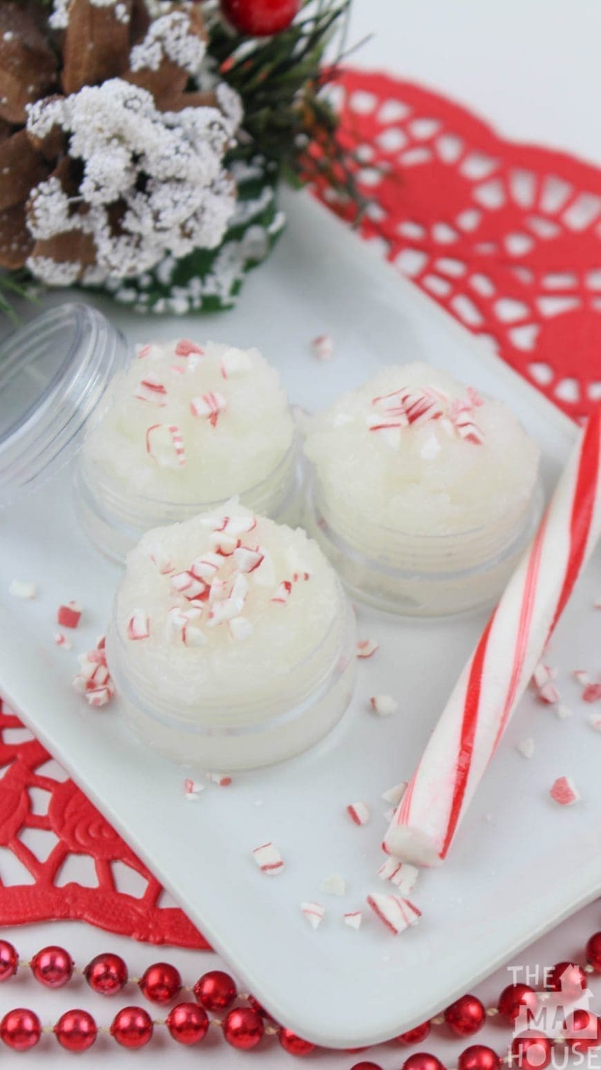 DIY Vanilla Peppermint Lip Scrub