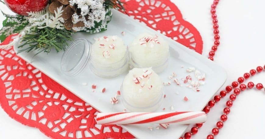DIY Vanilla Peppermint Lip Scrub